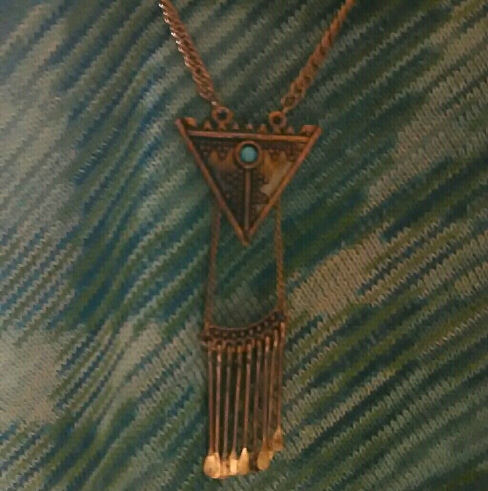 Necklace. Boho style necklace.
